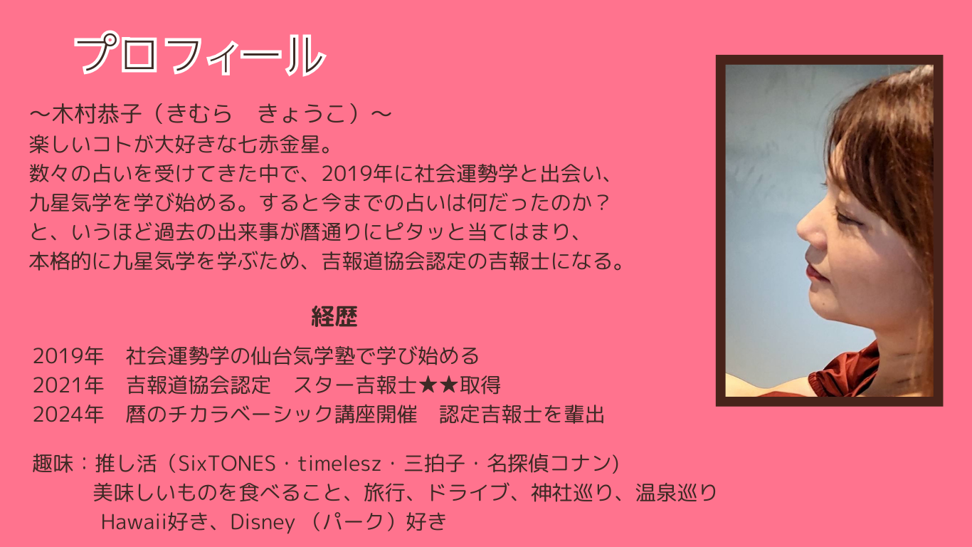 プロフィール”